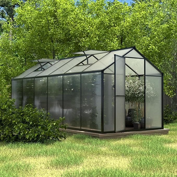 VEIKOU Polycarbonate Greenhouse