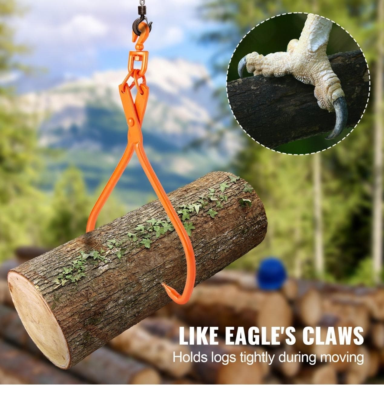 VEVOR 32 2-Claw Tongs