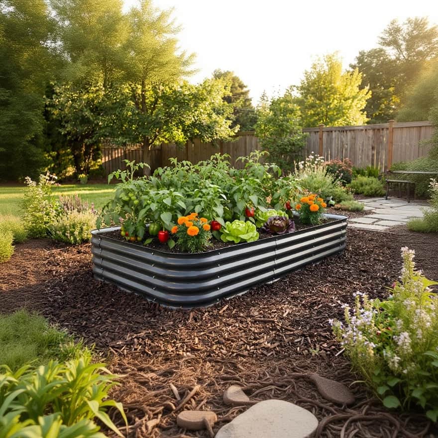 Birdies Jumbo Modular Steel Raised Bed