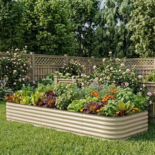 Vego Garden Modular Metal Raised Bed
