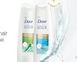 Free Dove Pure Daily Care Anti-Dandruff 2 in 1 Shampoo & Conditioner