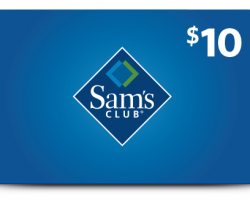 Sam's Club Members: Free $10 Sam's Club eGift Card