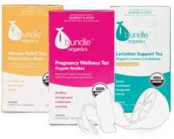 Free Bundle Organics Nausea Relief, Pregnancy Wellness, or Lactation Support Tea Sample