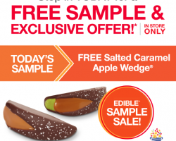 Edible Arrangements – Free Salted Caramel Apple Wedge