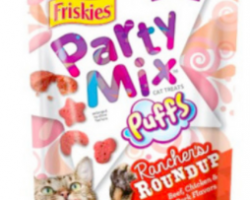 Free Friskies Treats Party Mix