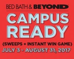 Bed Bath and Beyond Instant Win Game & Sweepstakes