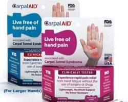 Free CarpalAid Product (Patches)