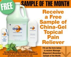 China Gel Samples (Topical Pain Reliever)