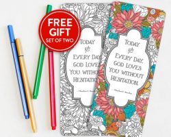 Free Set Of Coloring Bookmarks