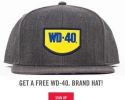Free WD-40 Hat