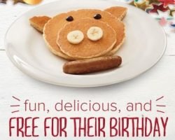Bob Evans – Free Kids Birthday Meal