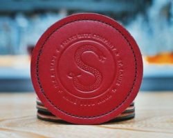 Red Seal – Free Tote Or Leather Coasters