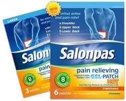 Free Pain Relief Patches From Salonpas