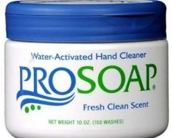 Free Water-Activated Hand Cleaner Product