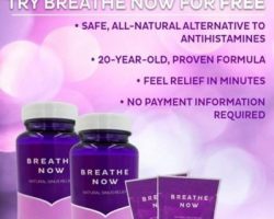 Free Sinus Relief Supplement Samples (Breathe Now)
