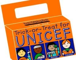 Free Trick Or Treat Collection Box For Unicef (Kids Helping Kids)