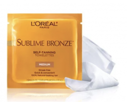 Free Sample Of L’Oréal Sublime Bronze Self-Tanning Towelettes