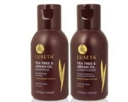 Free Luseta Tea Tree & Argan Oil Shampoo & Conditioner
