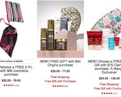 List Of Macys Free Stuff With Purchases